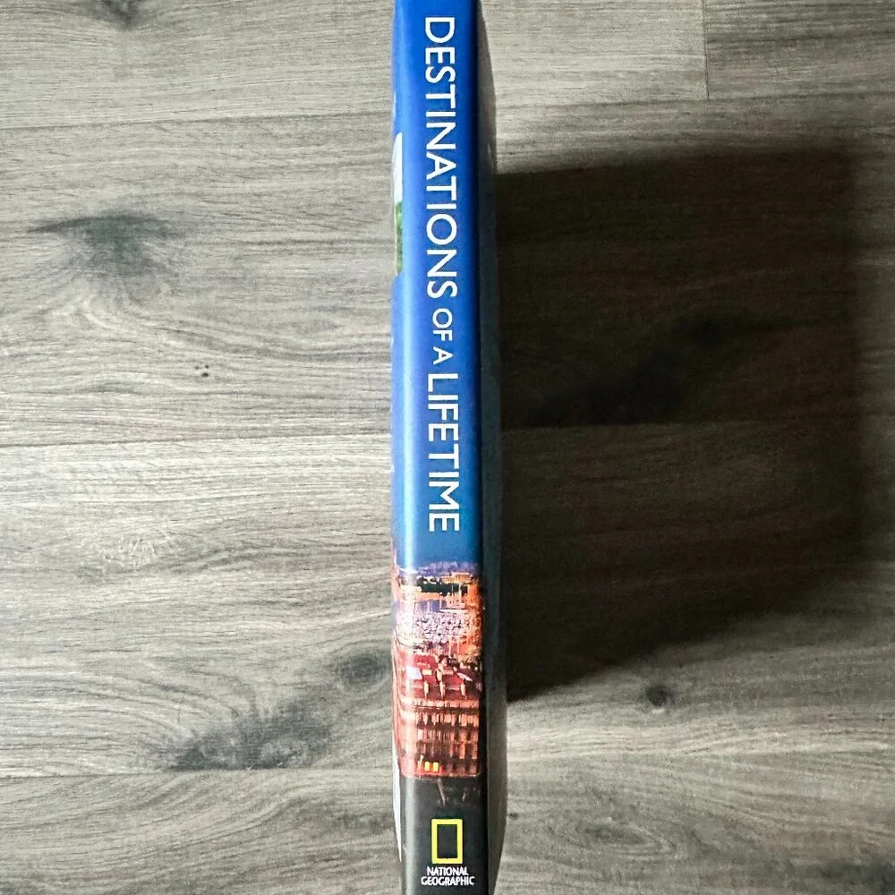 NatGeo Destinations of a Lifetime - Coffee Table Accent Book - New